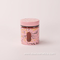 1000ml 6-Piece set glass storage jar kitchen canisters Pink rhyolite hotel wedding outdoor Glass spice jar set